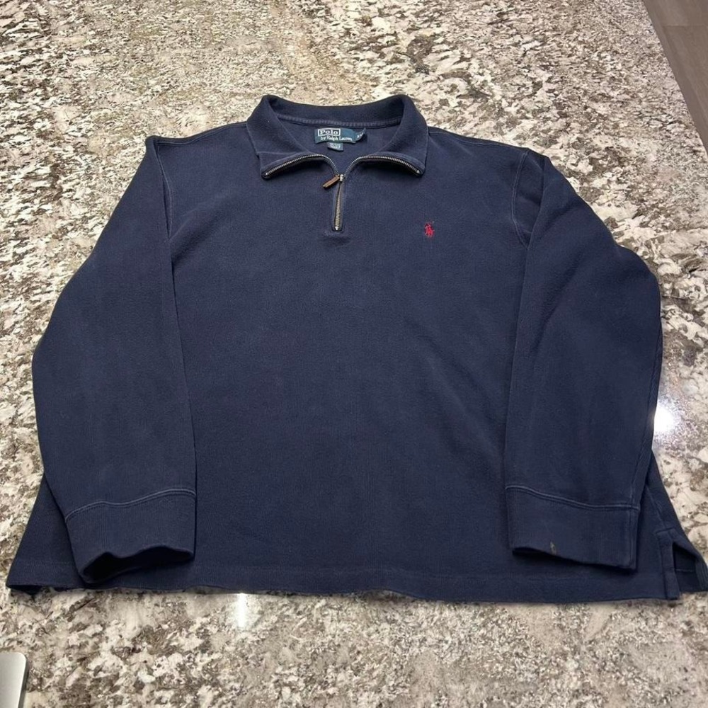 Vintage 1990s Polo Ralph Lauren quarter zip sweater